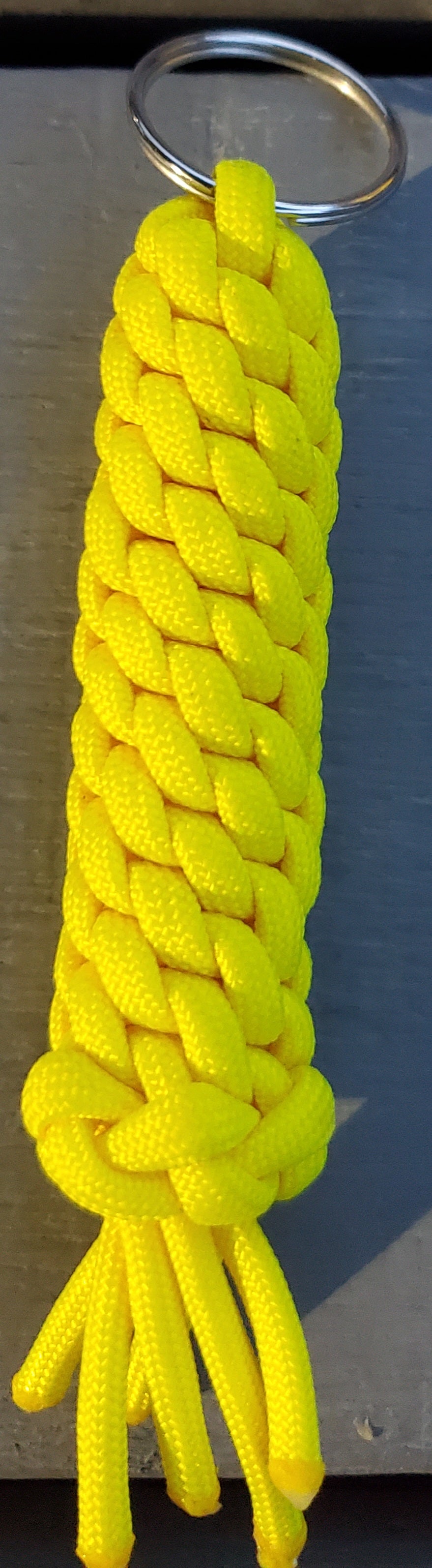 Multiple Color Paracord Stash Keychain