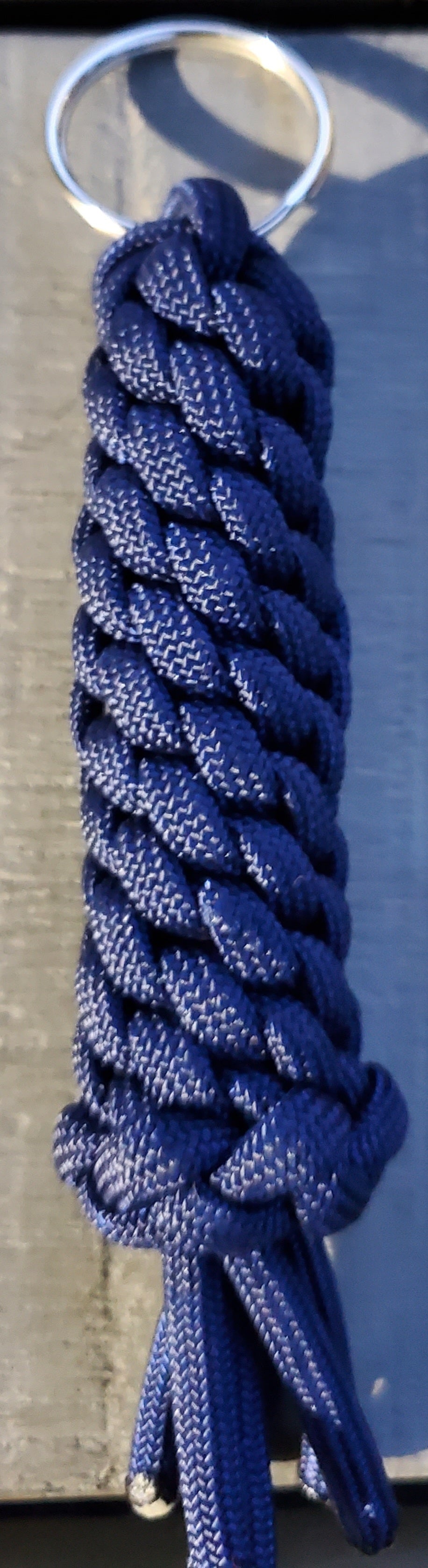 Multiple Color Paracord Stash Keychain